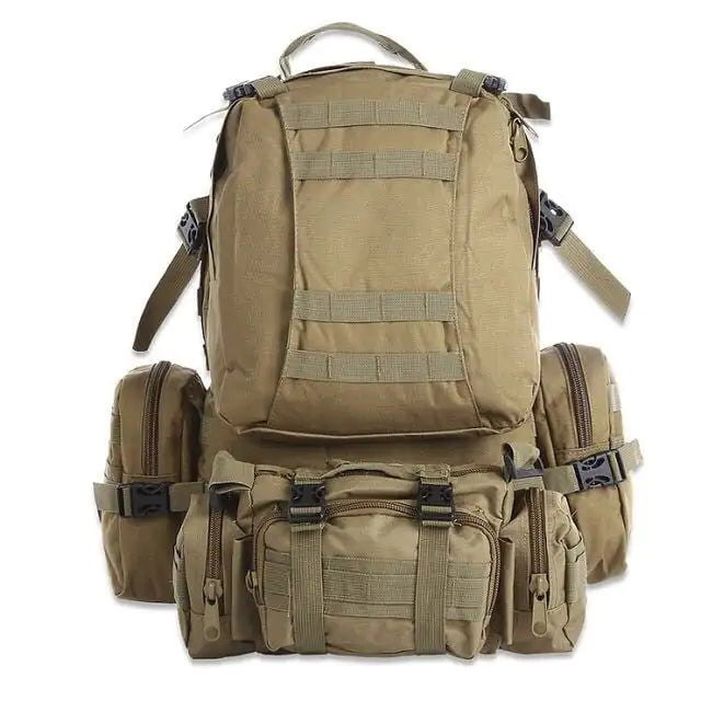 50L Waterproof Tactical Backpack for Camping & Hiking