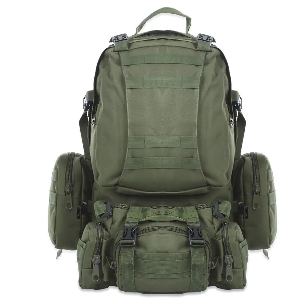 50L Waterproof Tactical Backpack for Camping & Hiking